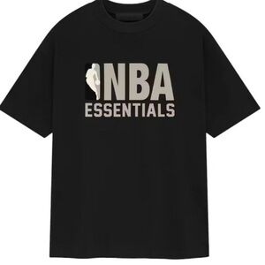 NBA Essentials T-Shirt Black New